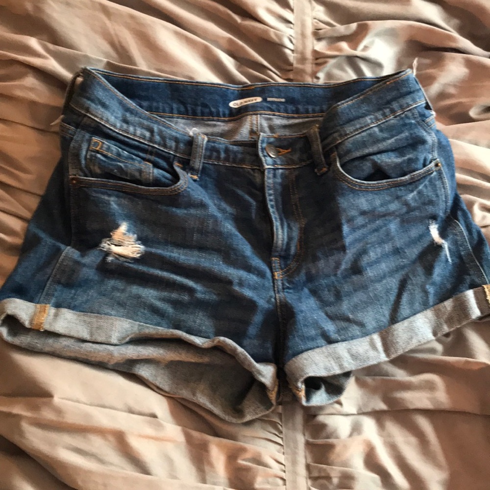 Ripped shorts